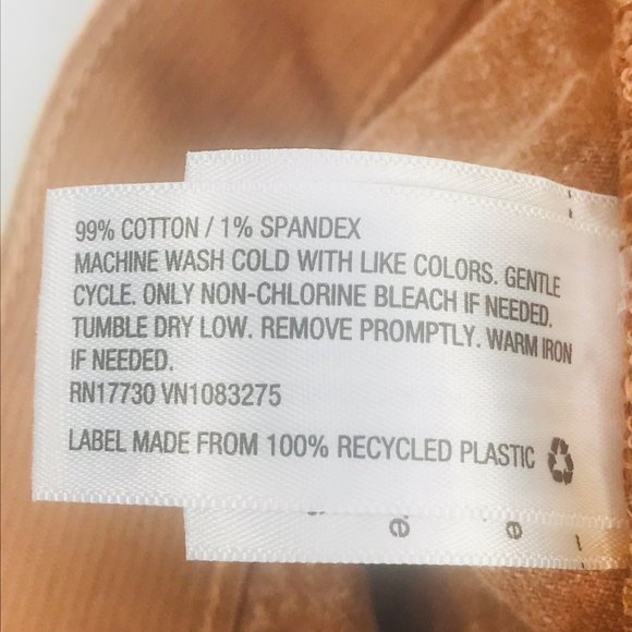 Isabel Maternity Ingrid/Isabel Women's Size 10 Side Panel Brown Carpenter Short - Picture 6 of 16